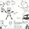 It's the Invader Zim Crew!