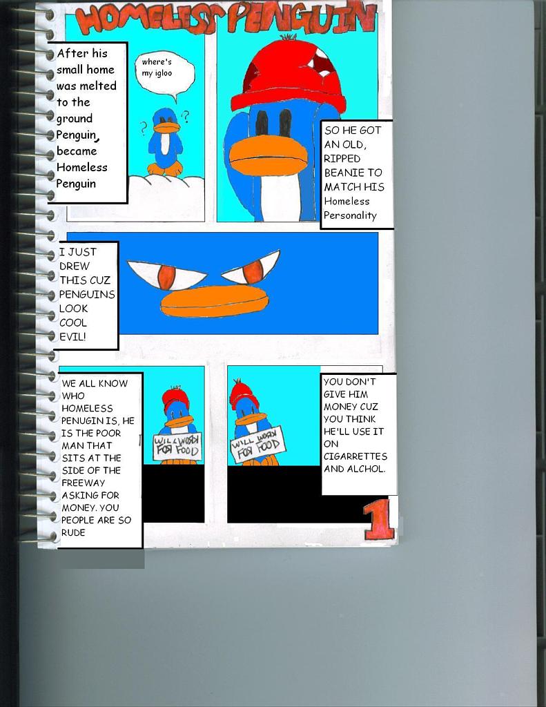 Homeless Penguin Pg1