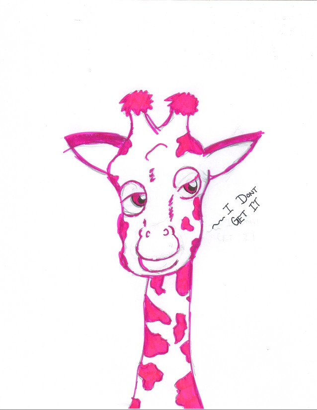 Pink Giraffe