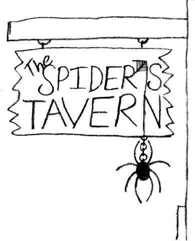 Spider's Tavern Sign