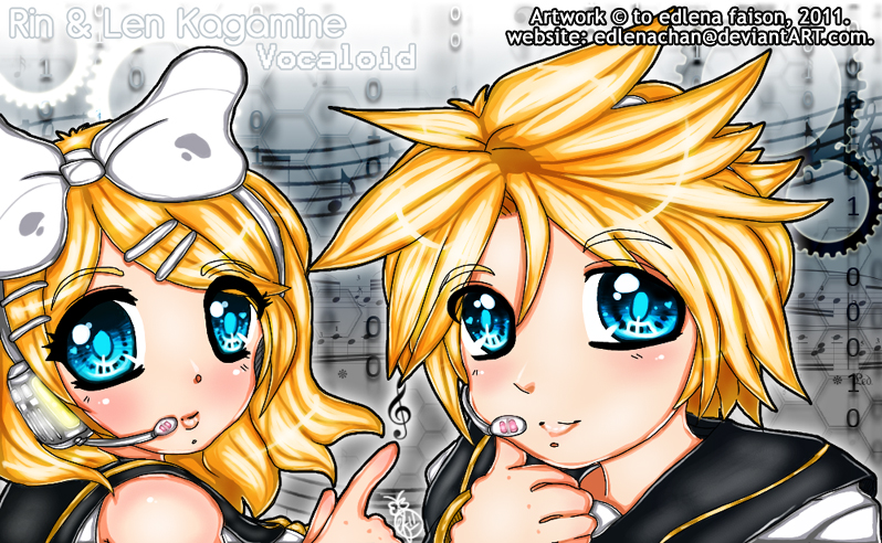 Rin & Len Kagamine..MUSIC!