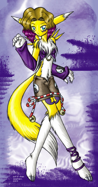 renamon humanized