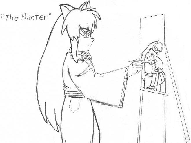 Inu Yasha the Painter