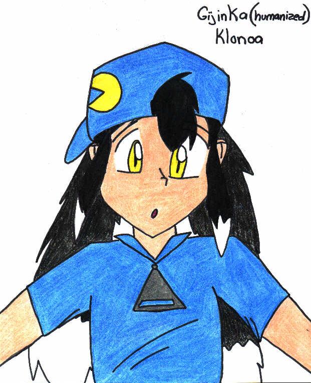 Gijinka (Humanized) Klonoa