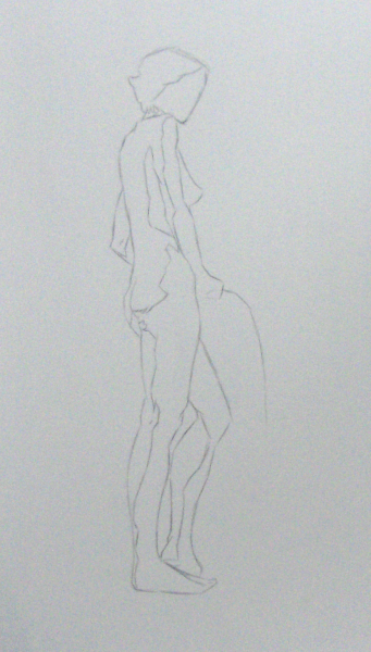 Second Sustained Pose, Transferred