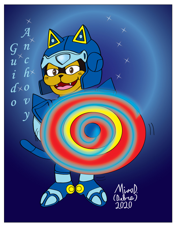 Samurai Pizza Cats - Guido Anchovy