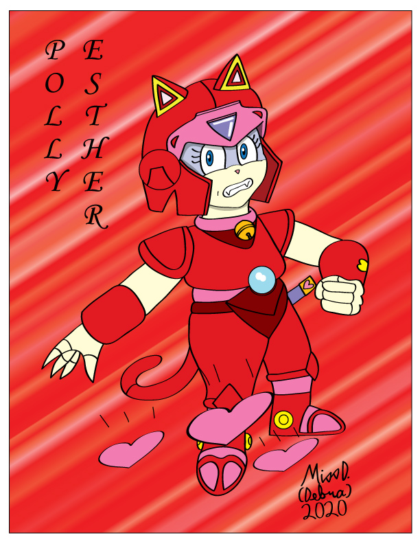 Samurai Pizza Cats - Polly Esther