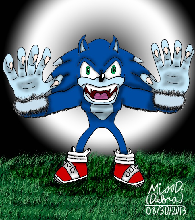 Sonic The Werehog!