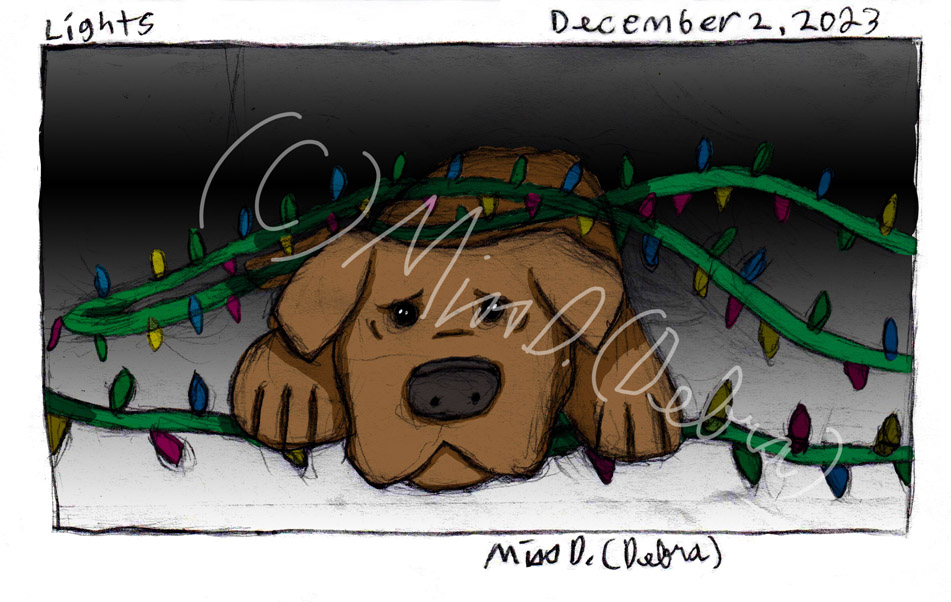 Lights - December 2nd Drawing challenge