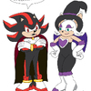 Shadow and Rouge Halloween