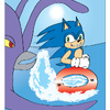 Sonic and a Squid Chase