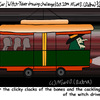 TROLLEY CAR - Witch-Tober Drawing Challenge Oct. 20th