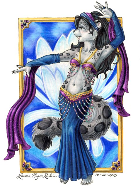 Snow-Leopard Belly Dancer