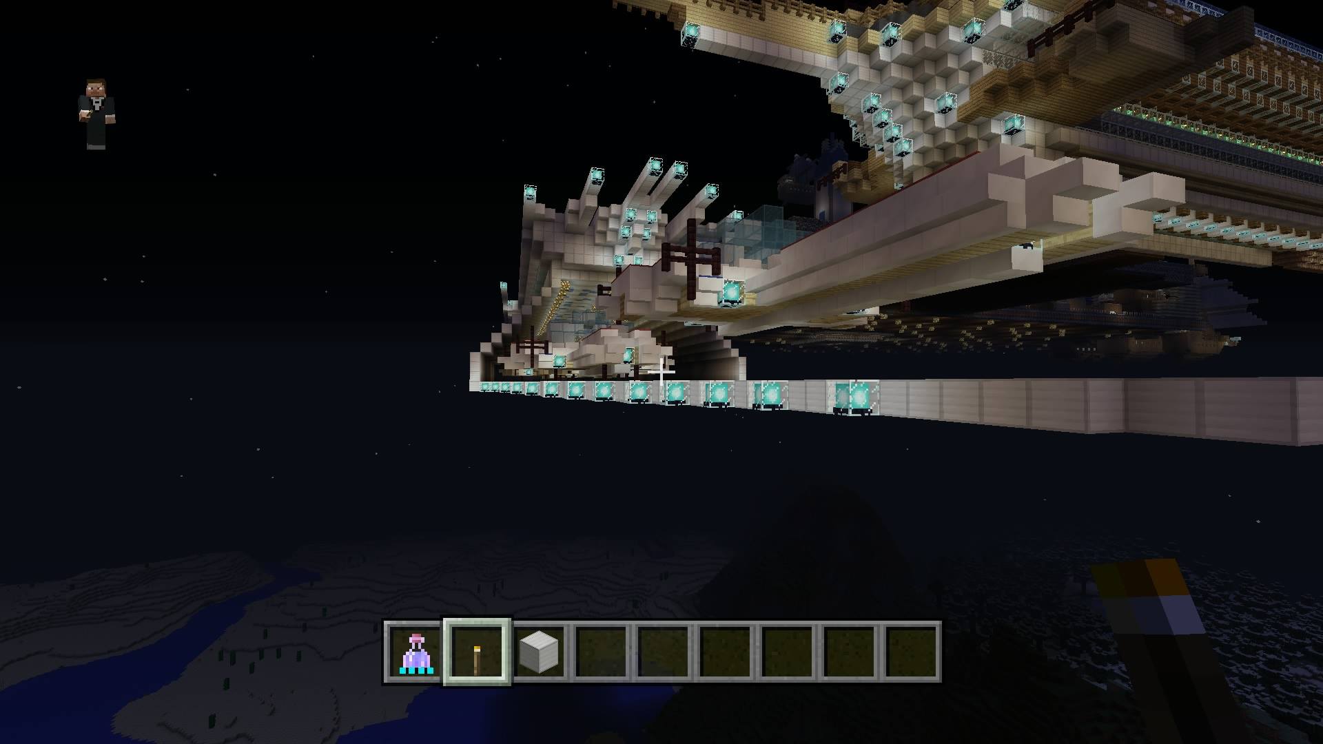 Building of a World-New Avalon GrandLaner Project In Minecraft