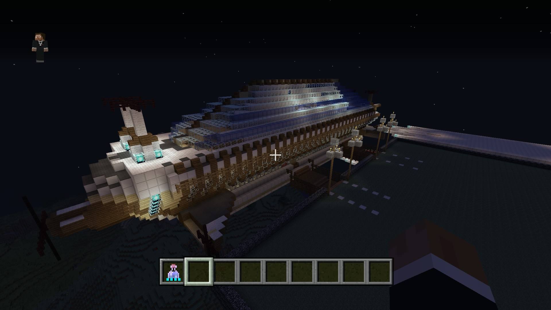 Building of a World-New Avalon GrandLaner Project In Minecraft