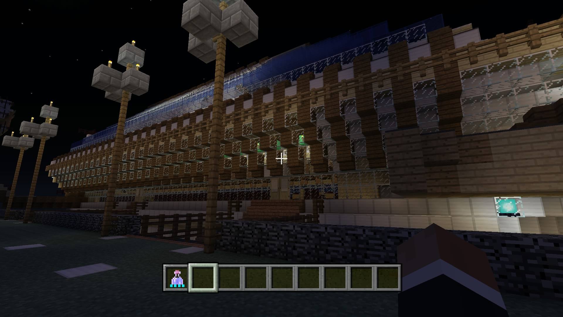 Building of a World-New Avalon GrandLaner Project In Minecraft