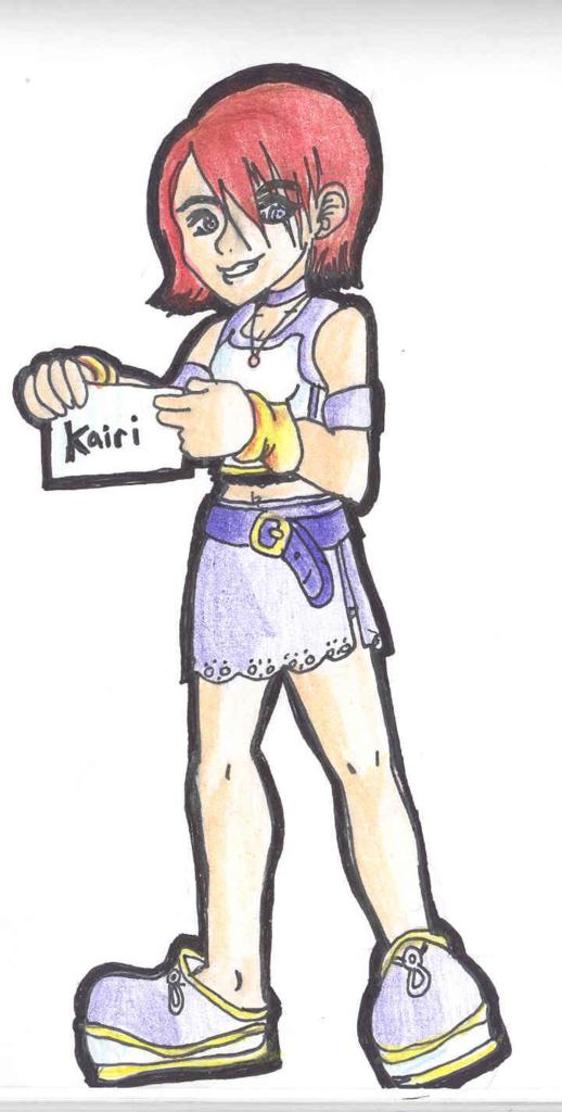 Kairi is colored EAT IT WORLD!