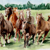 Running Horses