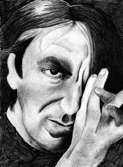 First Alan Rickman drawing