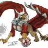 Soccer Gryphon 2 of 3 Color Version