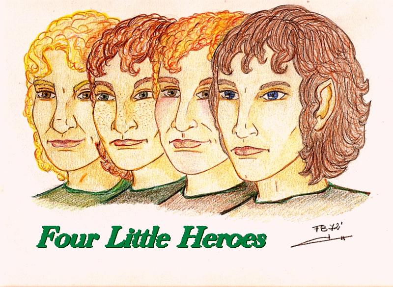 four little heroes