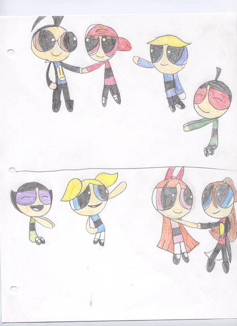 Dib Bacame a Rowdyruff Boy, and Casie Became a Powerpuff Girl