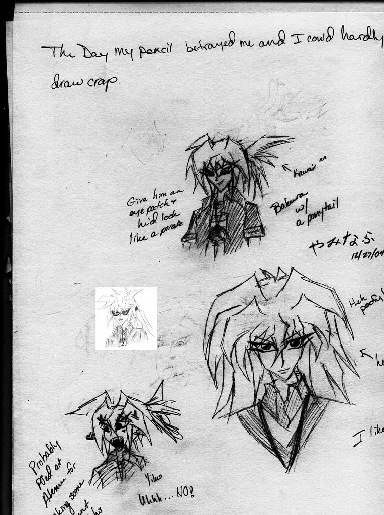 Bakura Doodles