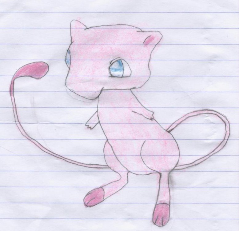 My first Mew card