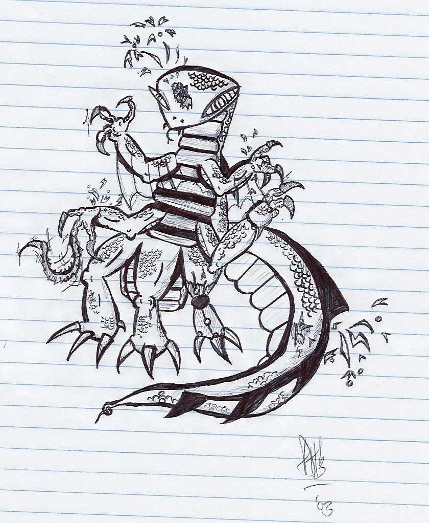 Some Robot Lizard Thing