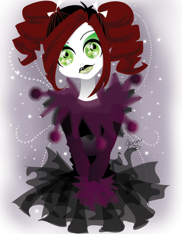 Goth clown o_o