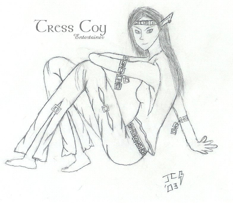 Tress Coy - Elven Entertainer