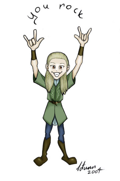 Legolas rocks