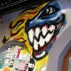 Blue Dragon Graffiti