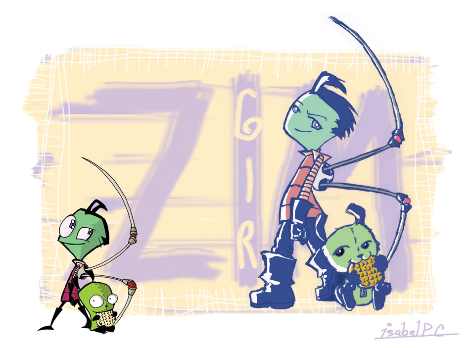 The Real Zim and Gir