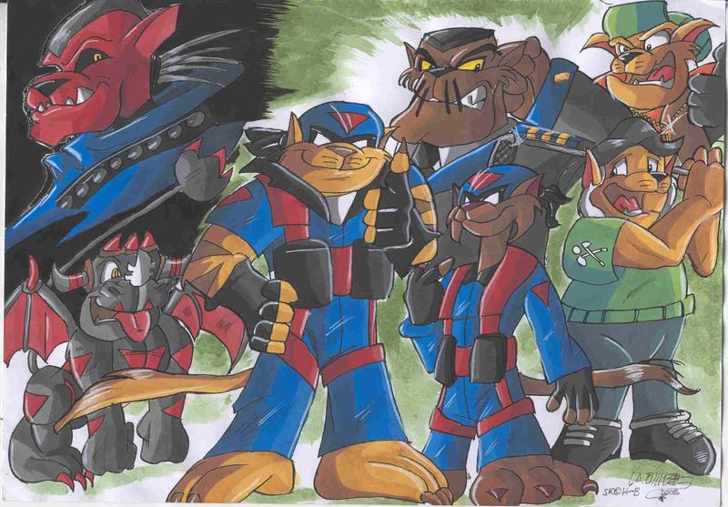 For variety...a SWAT Kats pic