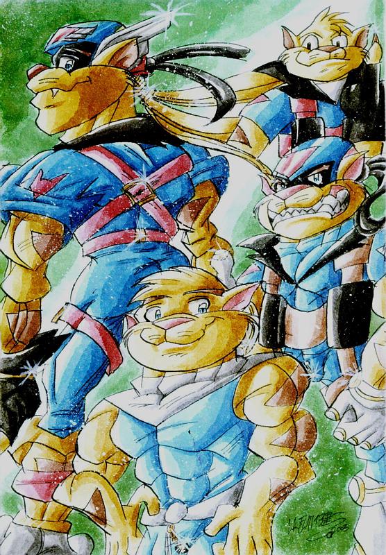 Radical Kats War Squadron SWAT Kats--T-Bone views