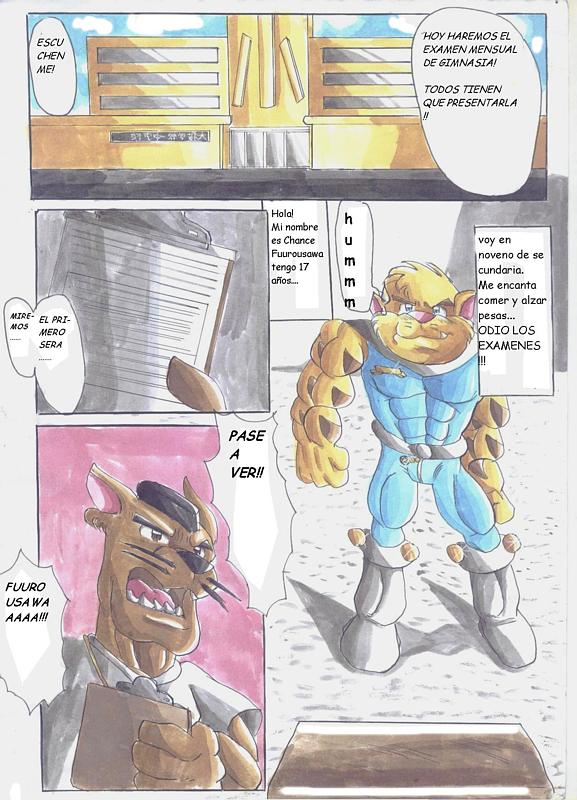 Radical Kats War Squadron SWAT Kats---Chapter 1: Chance's revolting life page2