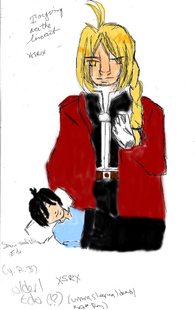 Edward Elric semi-realistic promo