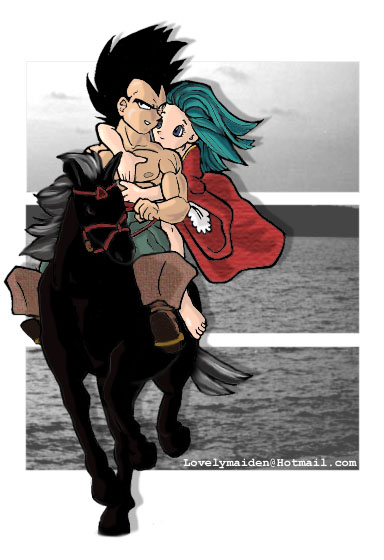 Vegeta and Bulma - A Retro Romance