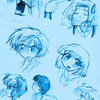 Haruka Michiru Hotaru sketchies