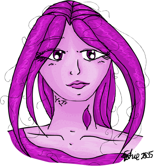 Tjendra, beautiful Goddess of, PURPLE!