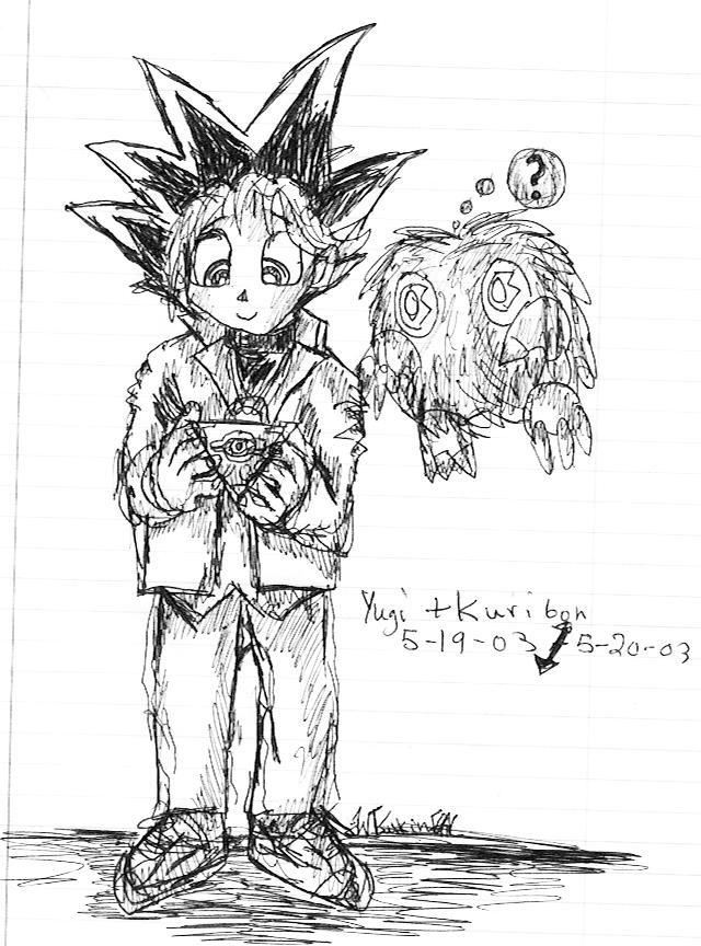 Yugi and Kuriboh