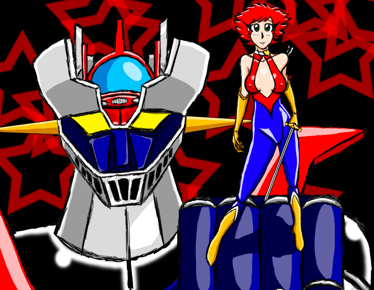 Mazinger and Honey