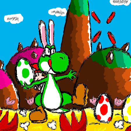 Easter Yoshi