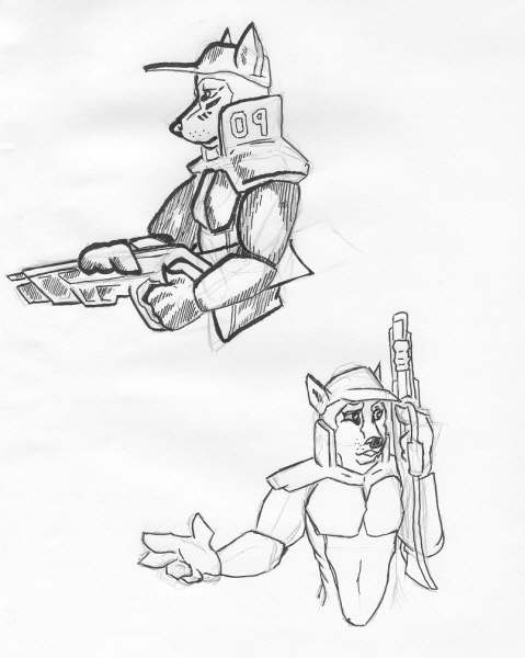 Sentry Sketches