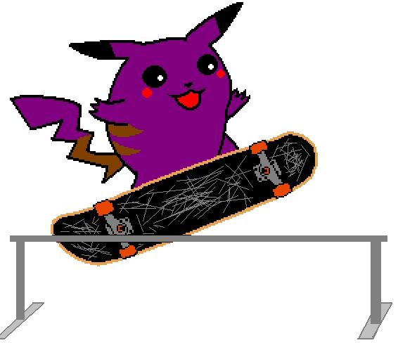 Purple Pikachu