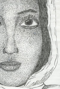 Stipple Phaeacian Woman...