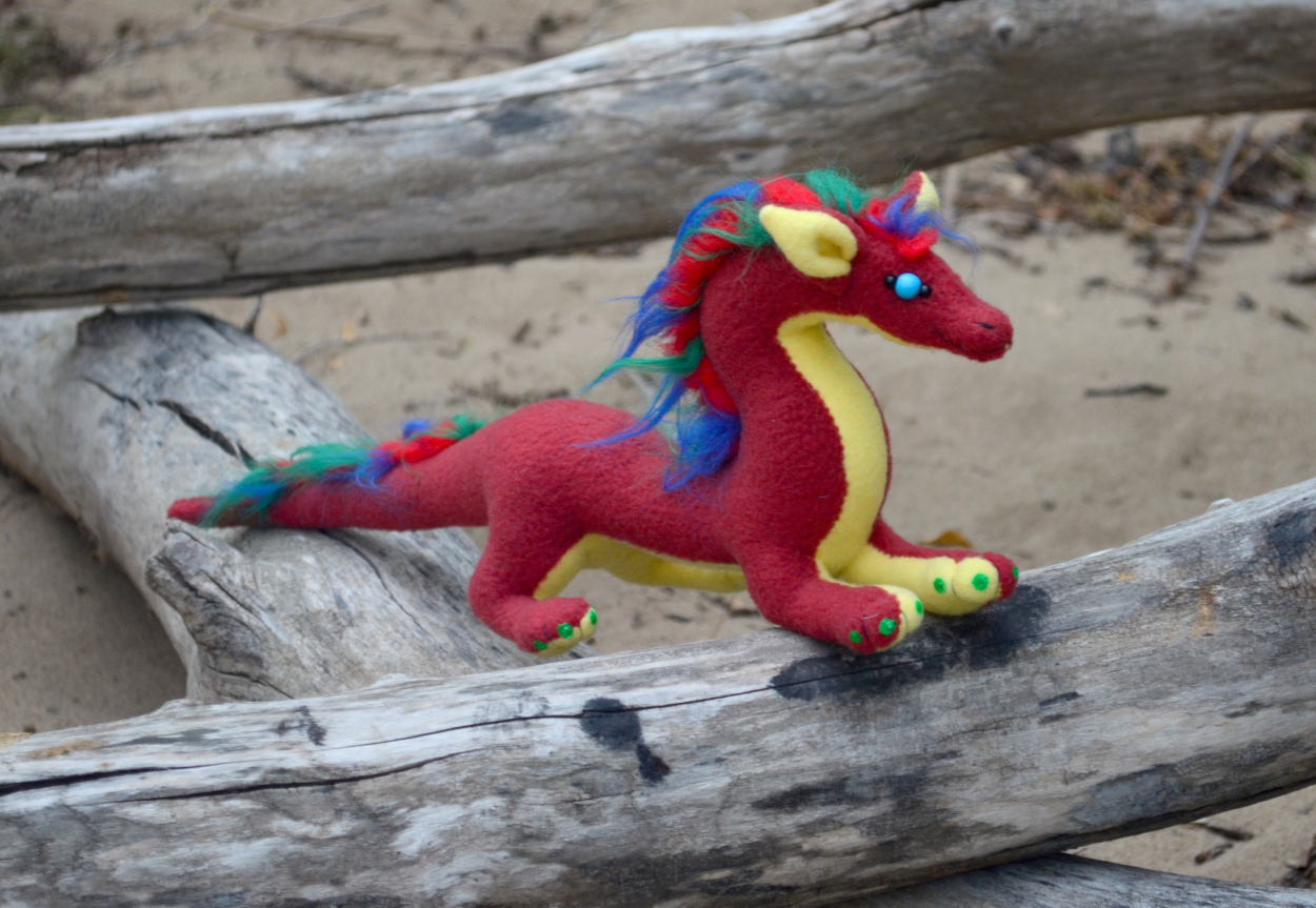 Skyle the Plushie Dragon