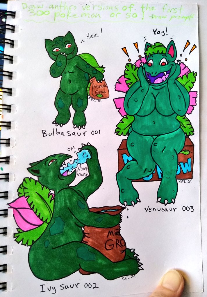 Bulbasaur Evolution i guess