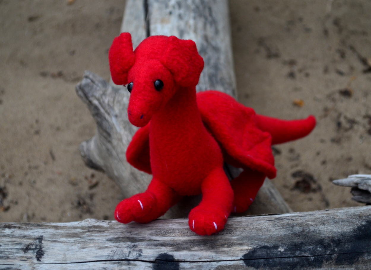 Tomato the Dragon Plushie